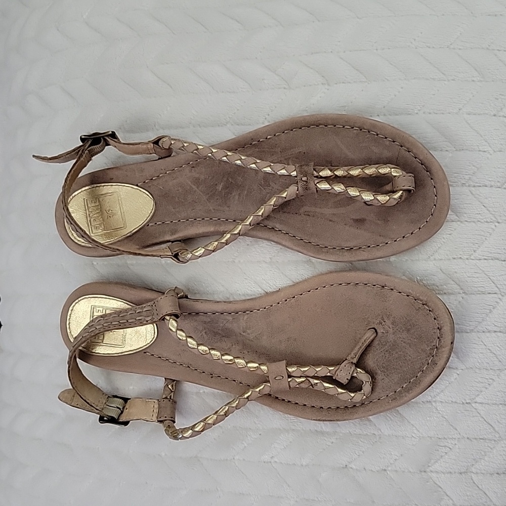 Frye Madison Braid Sling sandals--Size 7.5